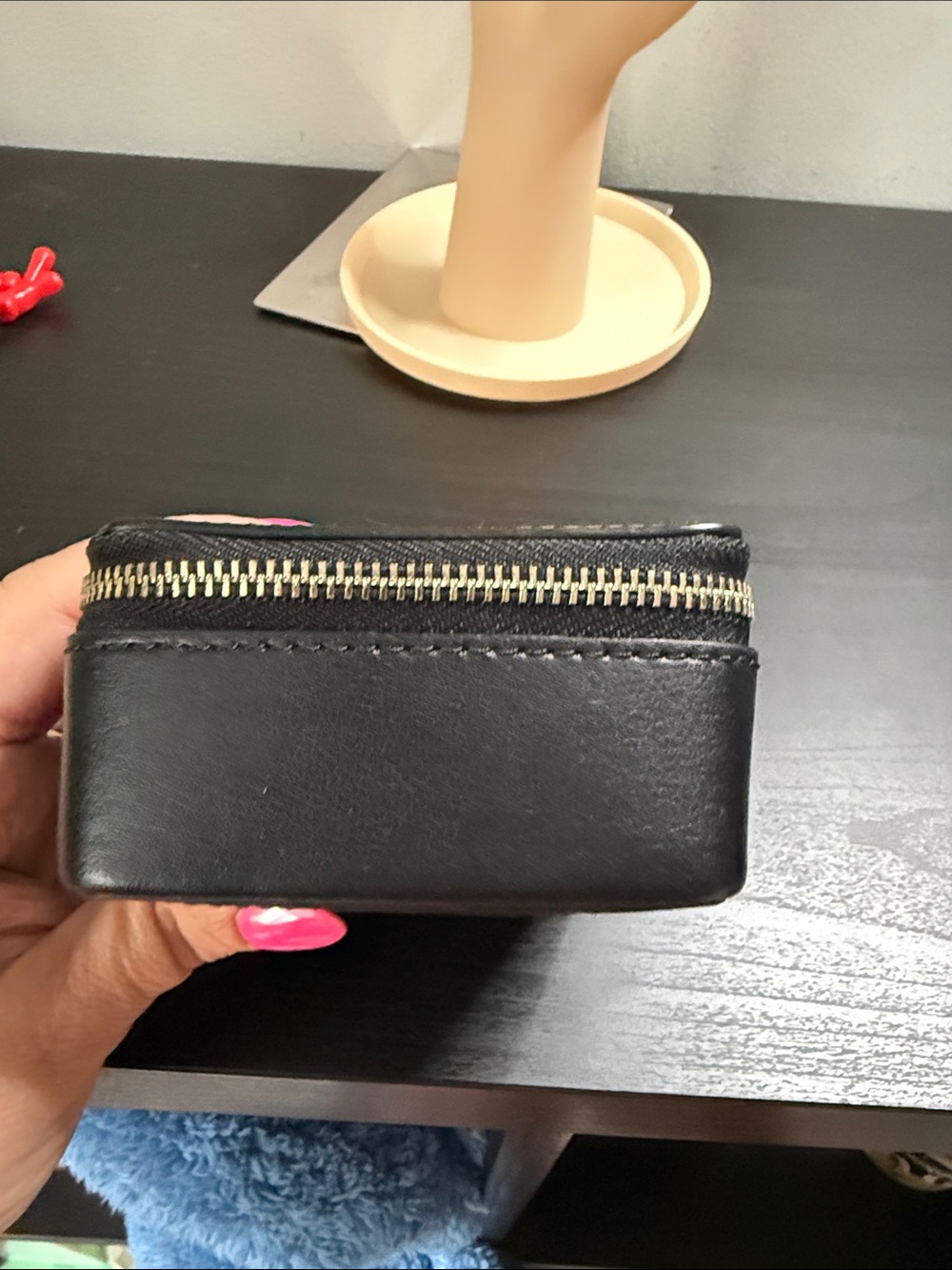 Coach Rainbow Travel Jewelry Case with callouts - Picture 5 of 14